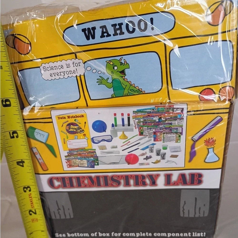 Magic School Bus Chemistry Lab Science Kit 50 Experiments Young Scientists Club